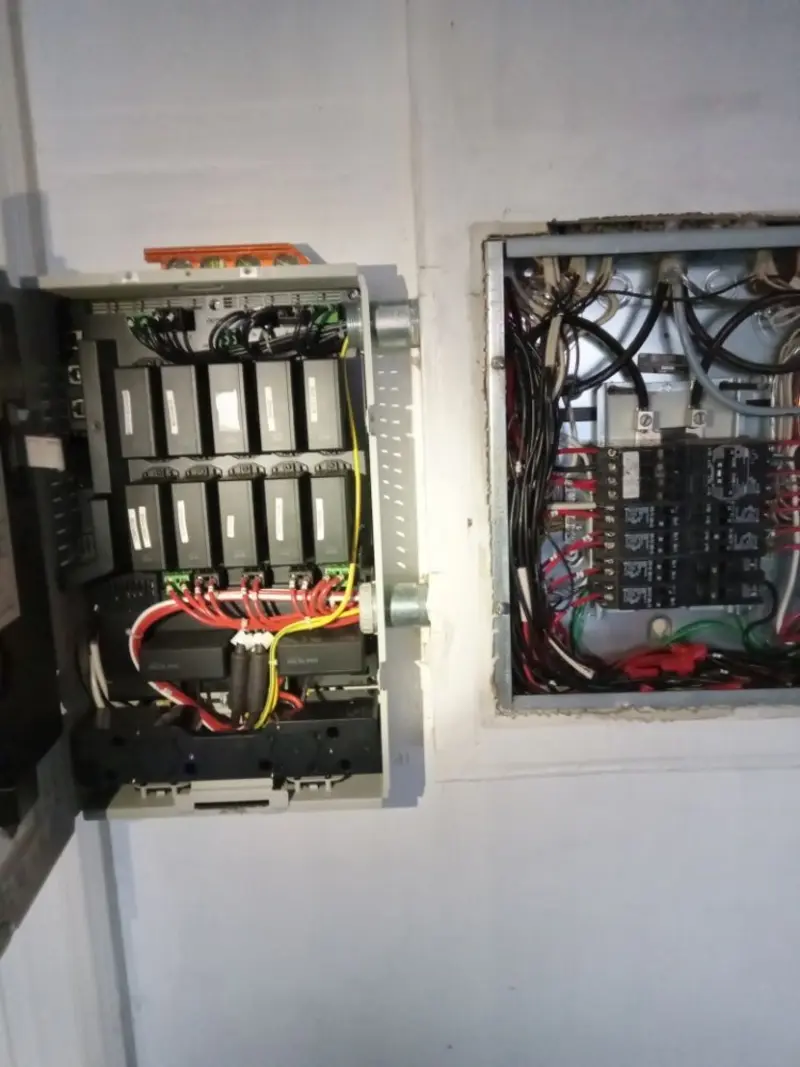 Electrical panel upgrade completed for Carbon Monoxide Detector Installation in Spring